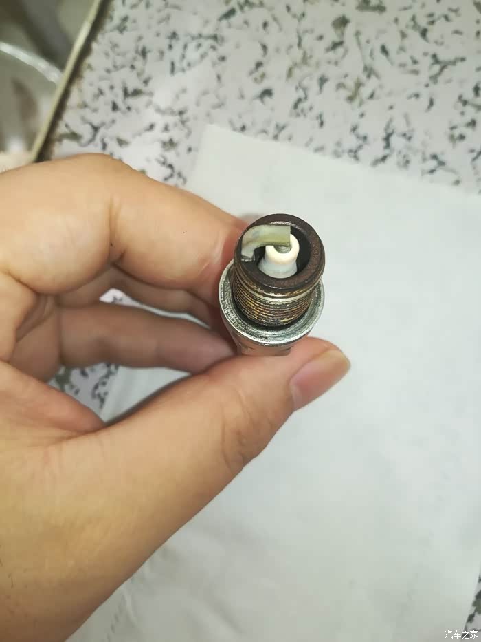 更换了火炬k7rti铱金火花塞