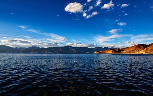 湖光山色风和日丽感受大自然最美的气息山明水秀