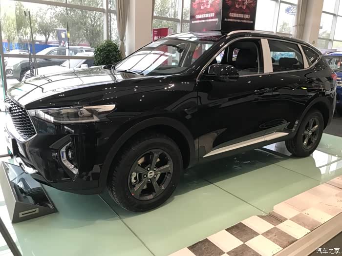 酷炫黑马来袭,充满野性的黑色哈弗f7登场