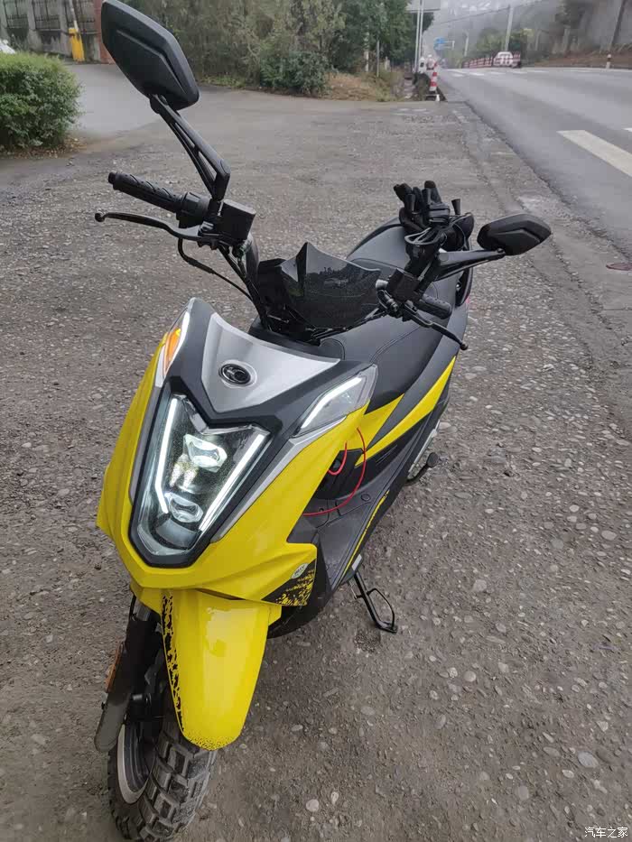 光阳动力鸡动丽g150越野版提车