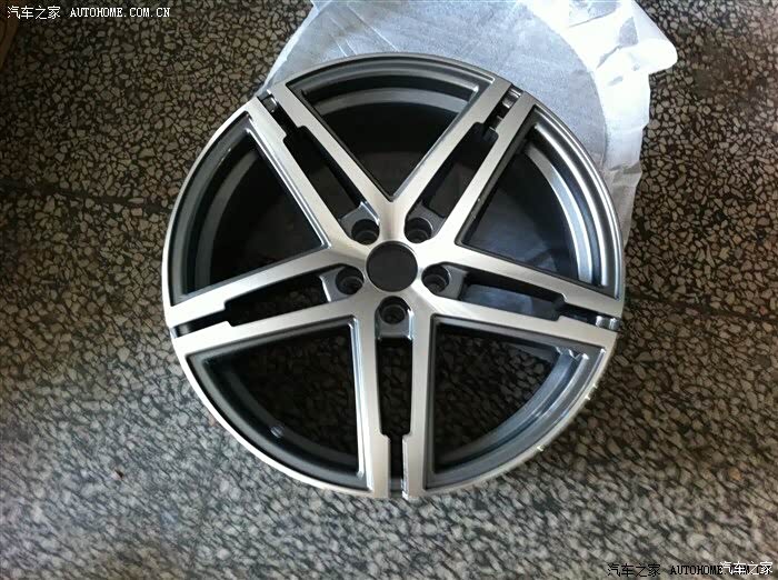 收res中尾段单边双出收图中18寸轮毂