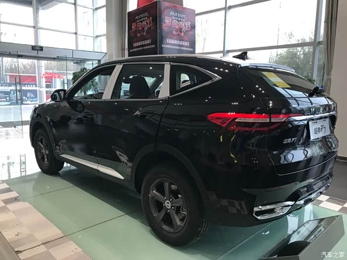 酷炫黑马来袭,充满野性的黑色哈弗f7登场