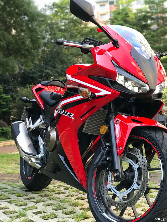 【图】天气好,把cbr500r洗干净拿出来晒晒太阳_本田摩托车论坛_汽车之