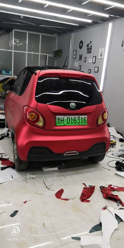 二手知豆d1租赁版小黄车改装记