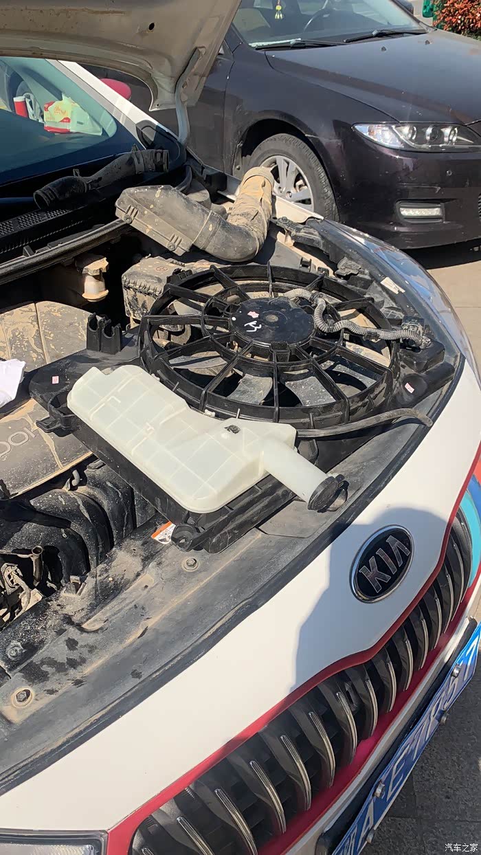 2015款dlx水箱破裂求车友帮忙解答谢谢