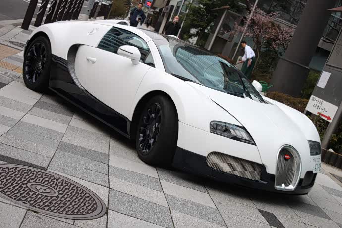 白色大肥龙一枚——布加迪威龙