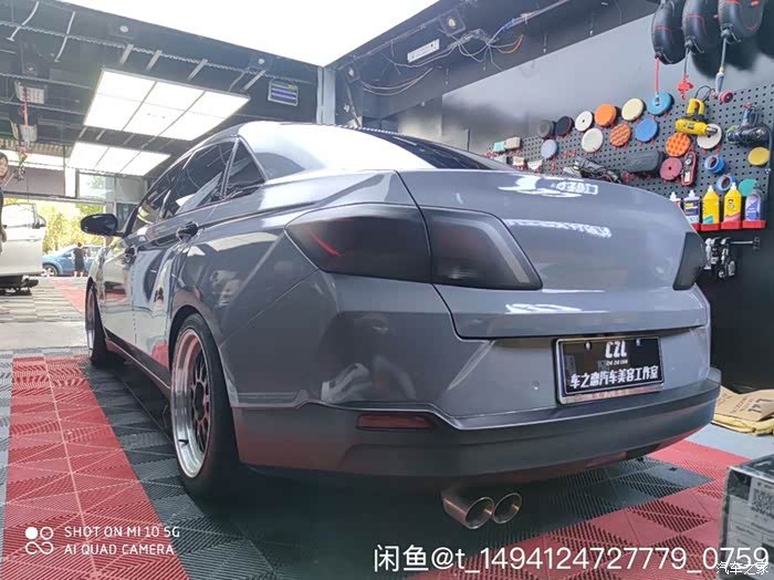 【图】改色的d60有点小帅_启辰d60论坛_汽车之家论坛