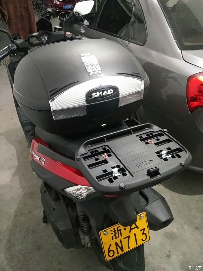 安装夏德45尾箱