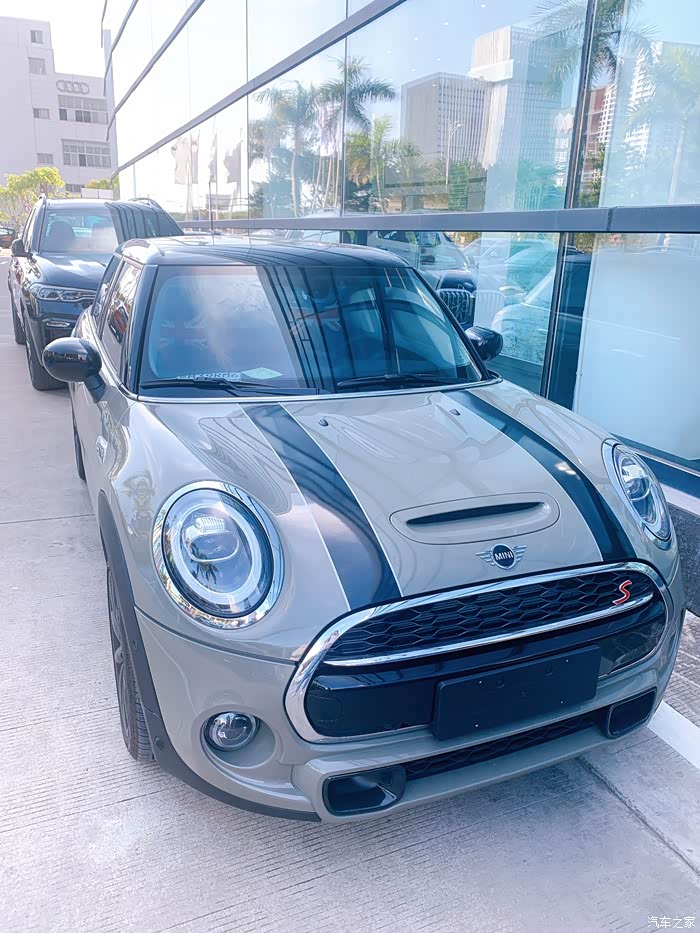 minicoopers碧玉灰提车了
