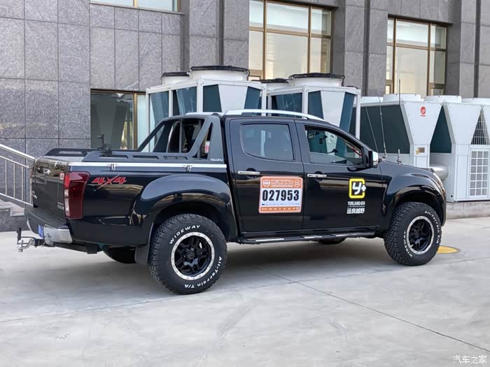 【图】d-max黑武士版 轮胎轮毂升级 车载电台_d-max论坛_汽车之家论坛