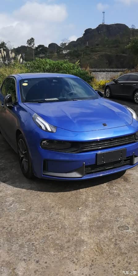 提车了领克03劲p深蓝