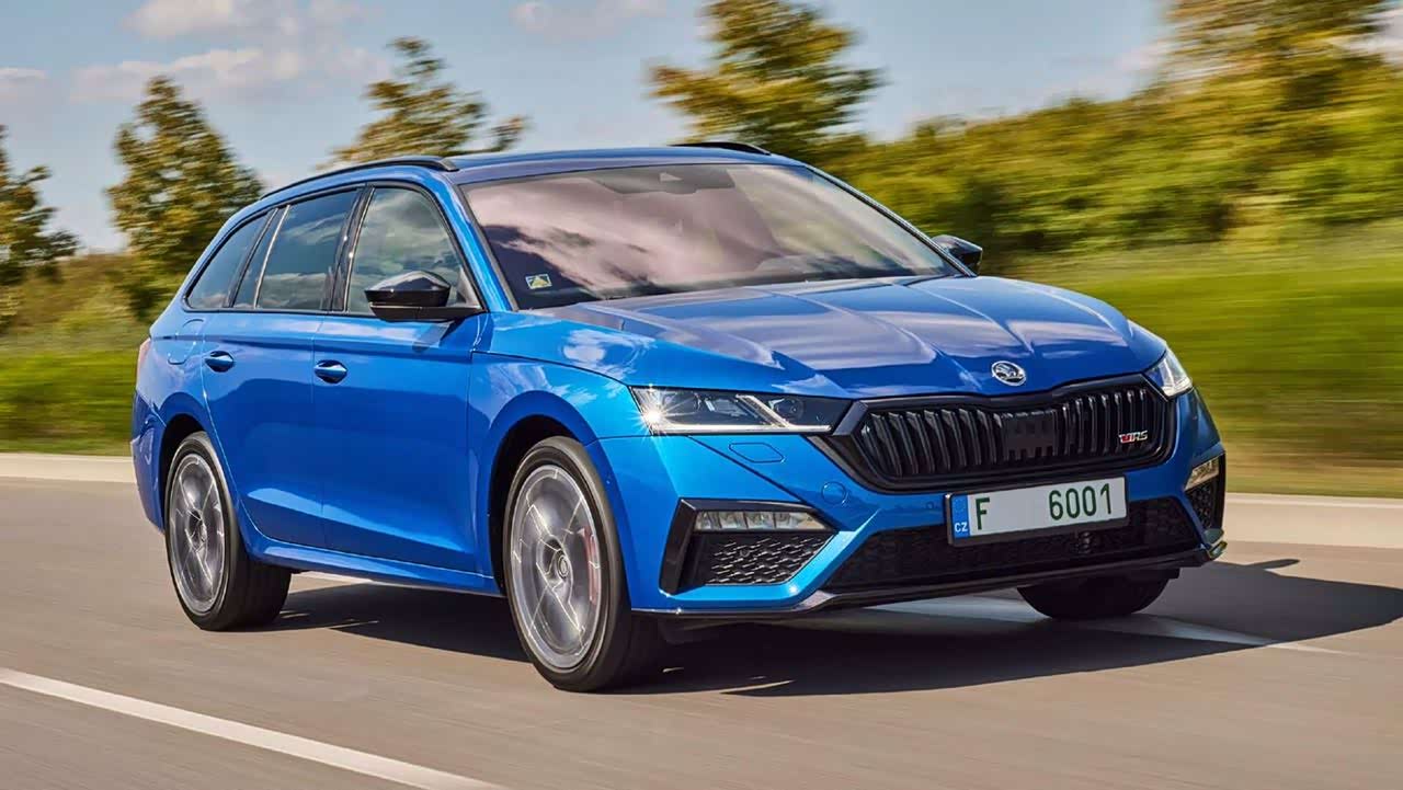 斯柯达明锐rs旅行版,看着就是不错