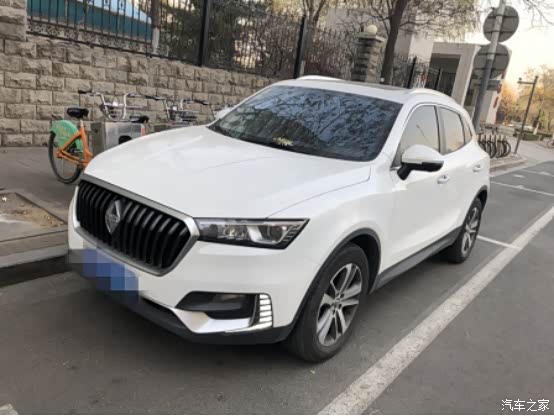 感恩节,送我一辆白色宝沃bx5