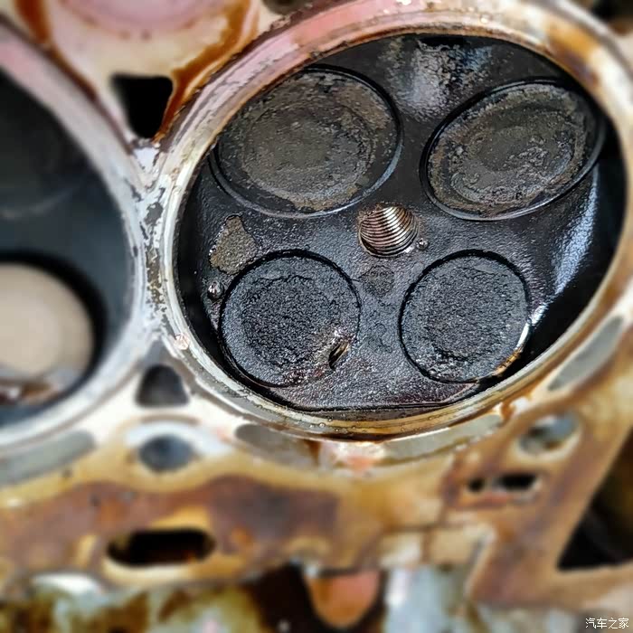c4l更换气门解决发动机怠速不稳,故障灯亮等问题