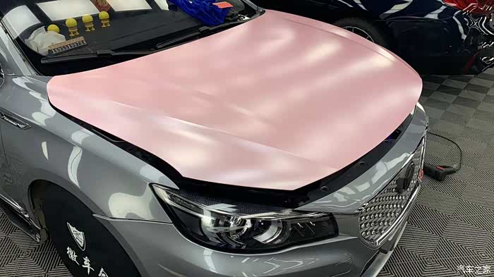 安徽名爵6电光樱花粉