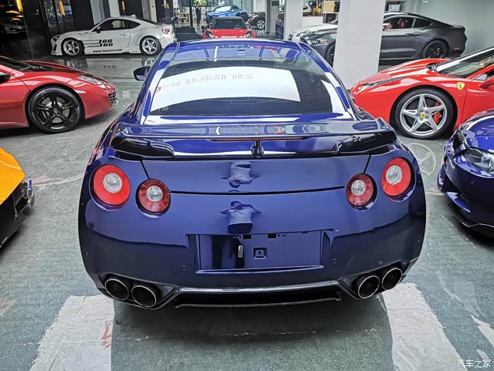 东莞12款战神gtr 保罗蓝 3万公里原版全素车精品车况
