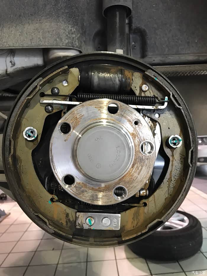 及其严重的问题,左后鼓刹车 烧焦味,大众真让我失望_捷达论坛_汽车之
