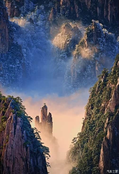 黄山四季皆是景,唯有腊冬景更佳