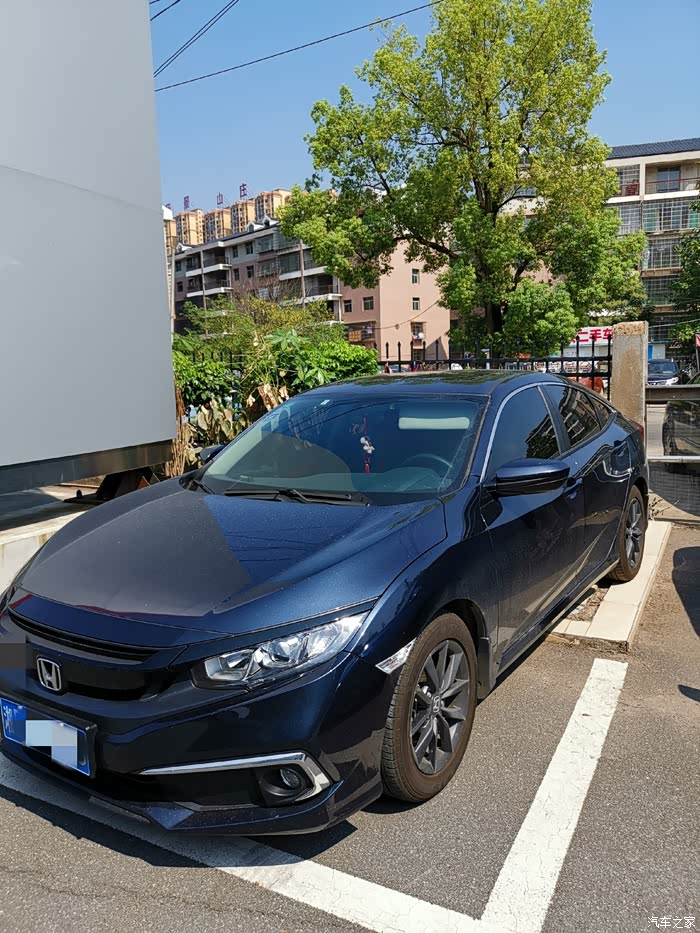 移情别恋只为对你一见钟情十代思域暗金蓝3000公里用车感受