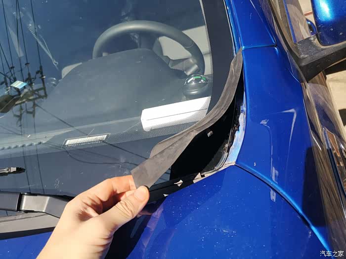 教你自己换前挡风玻璃