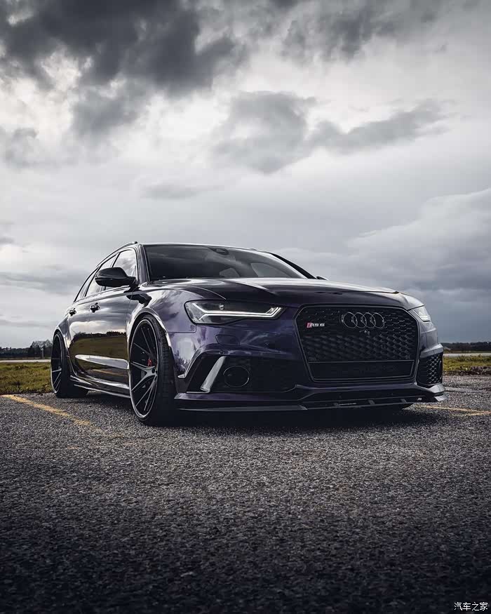 【图】[cp]骚紫色的奥迪rs6 avant ,是不是你的菜?_路宝论坛_汽车之家