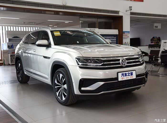 来一张白色的途昂x这样看真大气