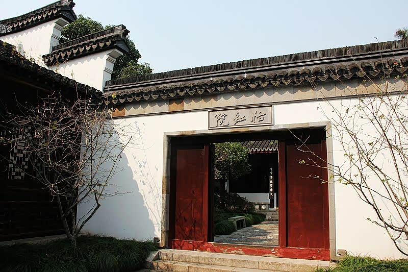 大观园里面的风景非常的漂亮