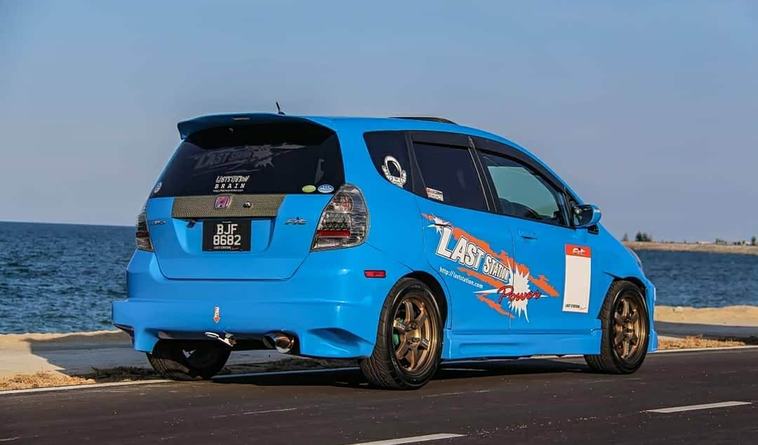 赛道小怪兽,全副武装的本田飞度gd3