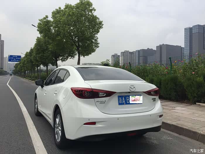 昂克赛拉提车三个月,上来说说我的小白马!