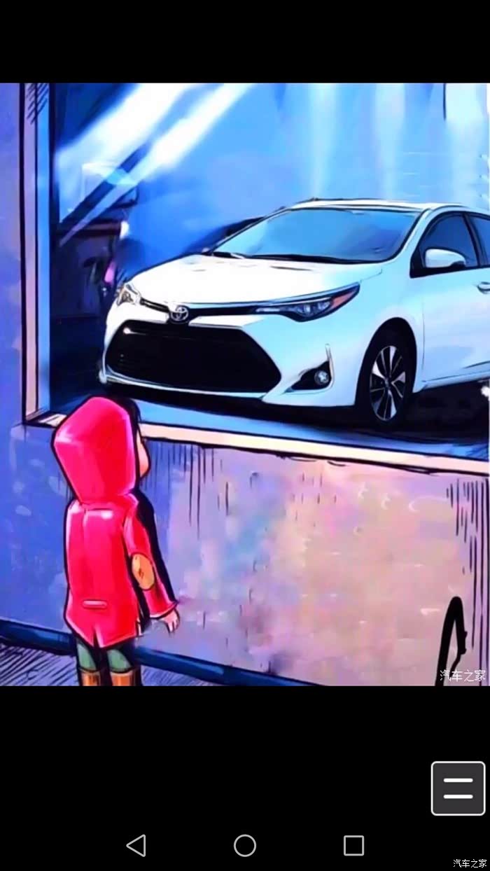 求小孩橱窗看车的图片