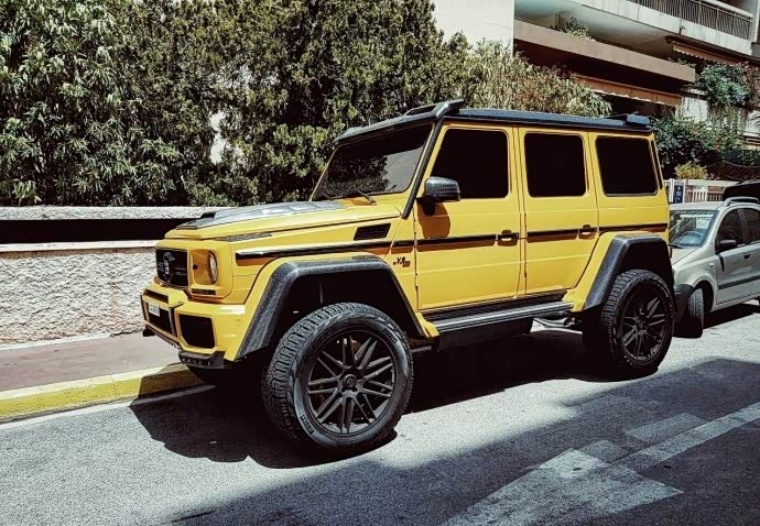 奔驰g63巴博斯太帅了