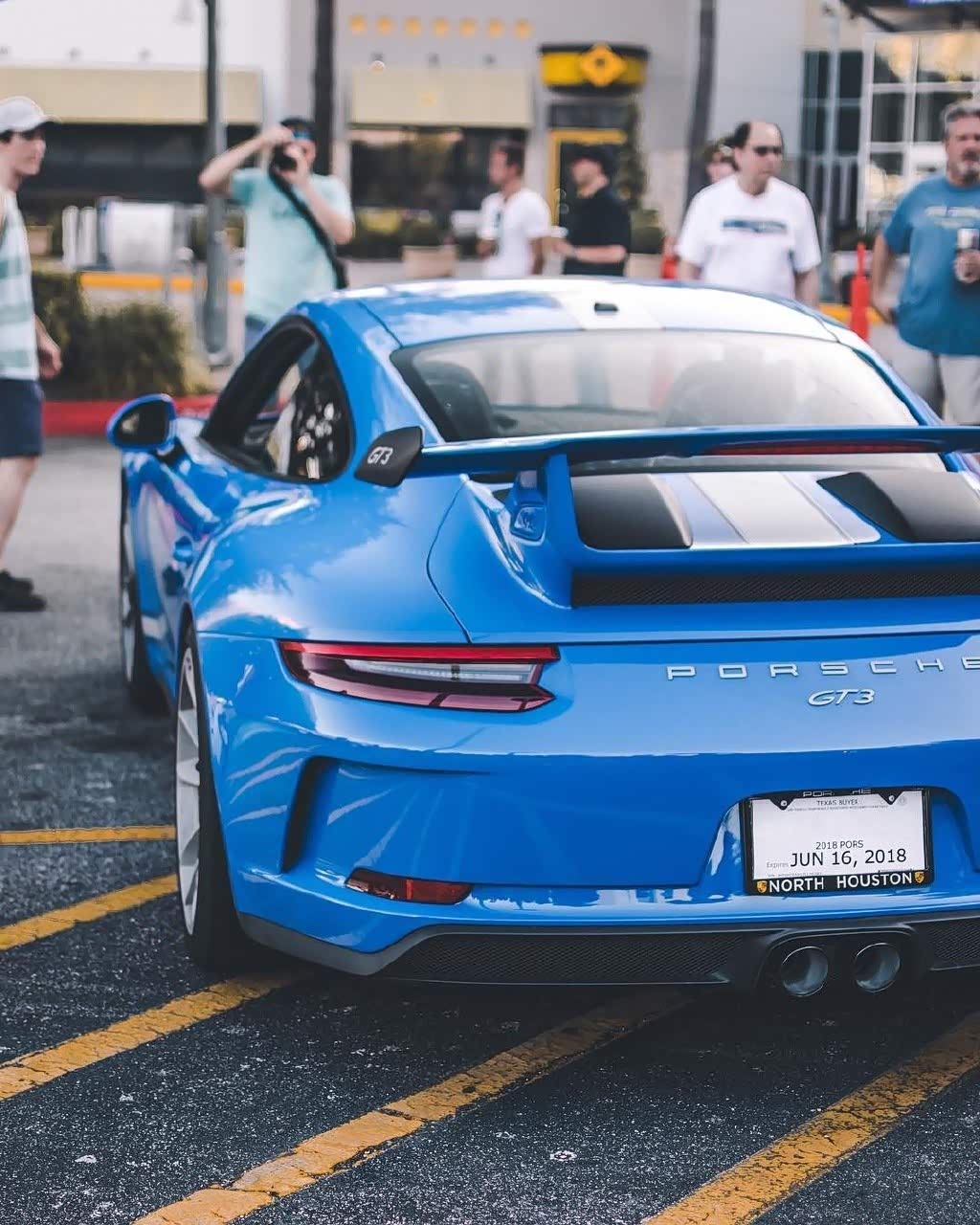 蓝色精灵porsche 911 gt3_保时捷911论坛_手机汽车之家