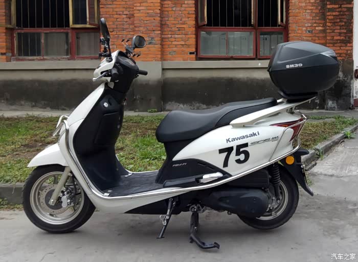 【图】佳御加了尾箱,大不大?_摩托车论坛_汽车之家论坛