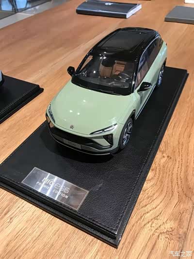 遇见蔚来的网红晨雾绿es6