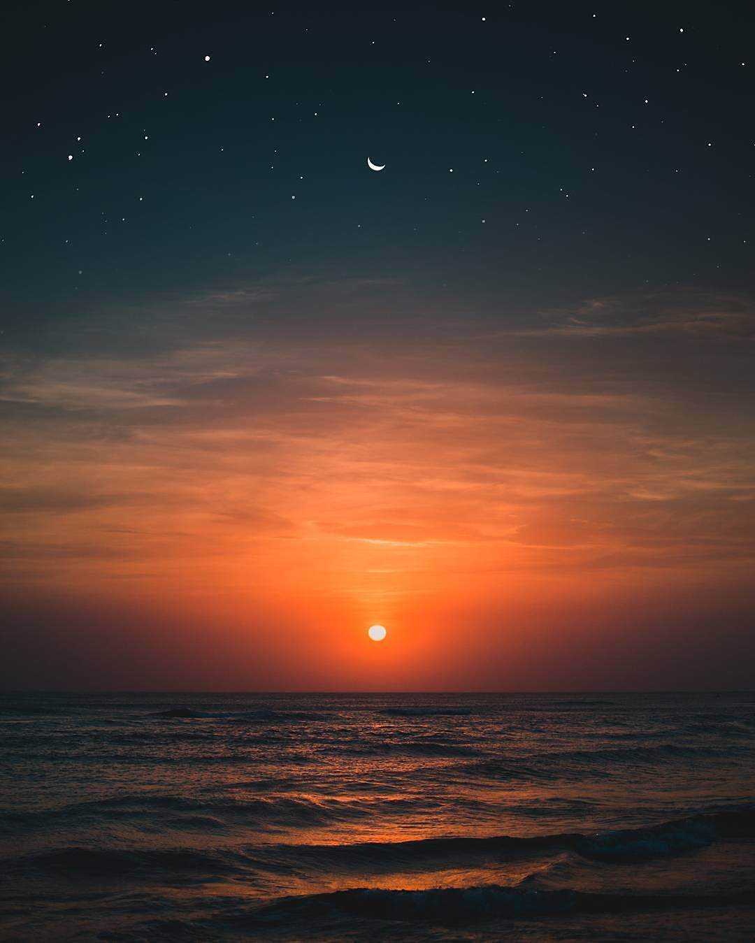 海边夕阳晚霞图片大全图片