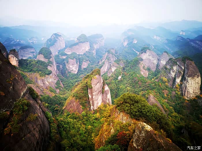 崀山景区,攀爬"九九天梯",以逐心愿