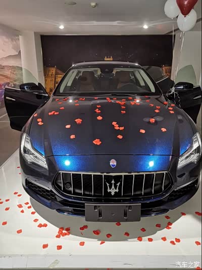 简单说下玛莎拉蒂提车记—玛莎拉蒂总裁尊贵蓝