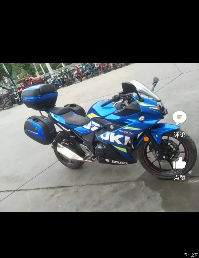 关于铃木gsx250r装尾箱