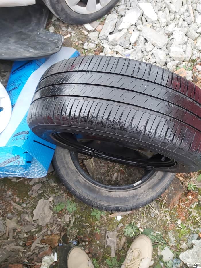 新赛欧7年多了,换4条新轮胎