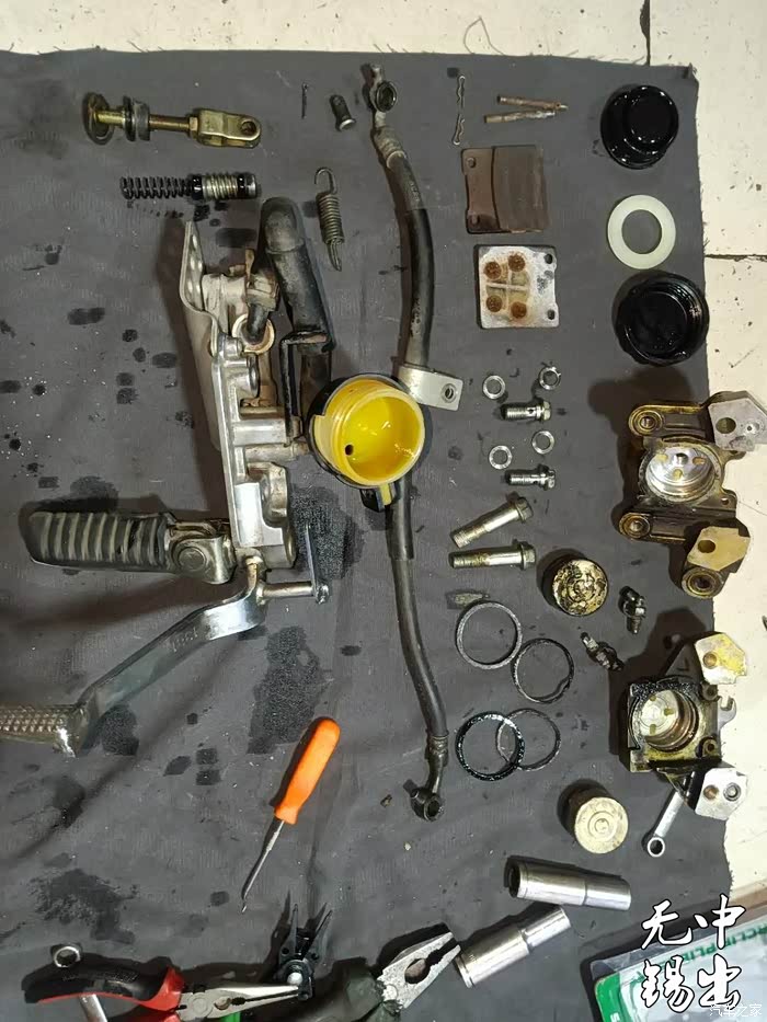 tokico卡钳 nissin上泵 启动马达检修,养护