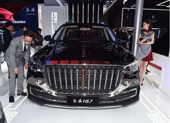 红旗hs7推出的"故宫"限量版,配v6引擎 337马力.