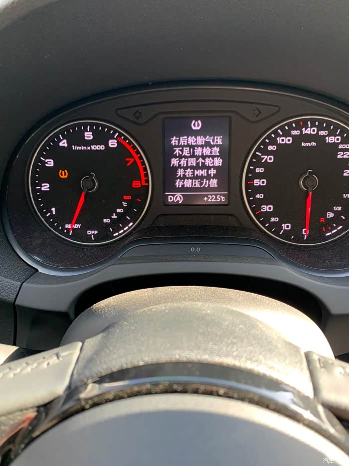 【图】20款的胎压显示怎么在仪表盘查看?_奥迪a3论坛_汽车之家论坛