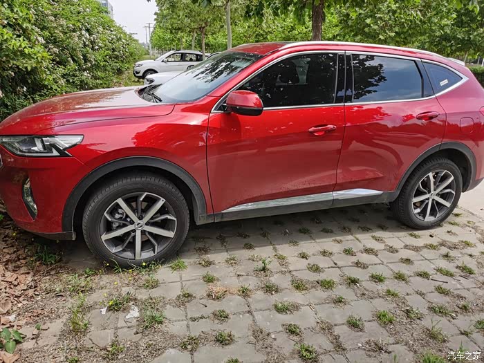 夏夜萤火红色哈弗f7如流星般闪耀