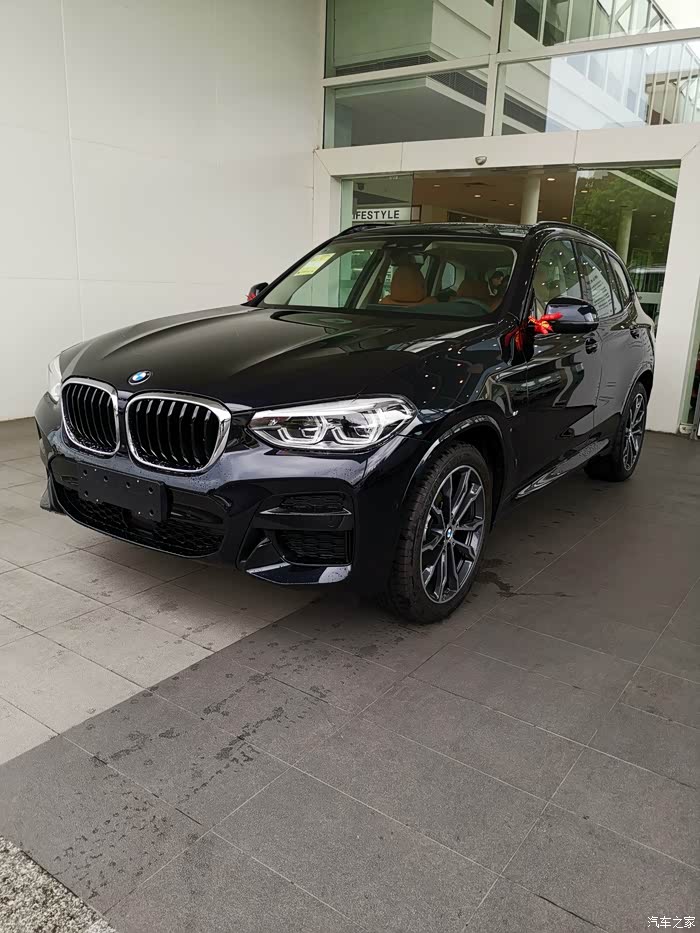 【图】今天来提车了,x3 30i碳黑_宝马x3论坛_汽车之家论坛