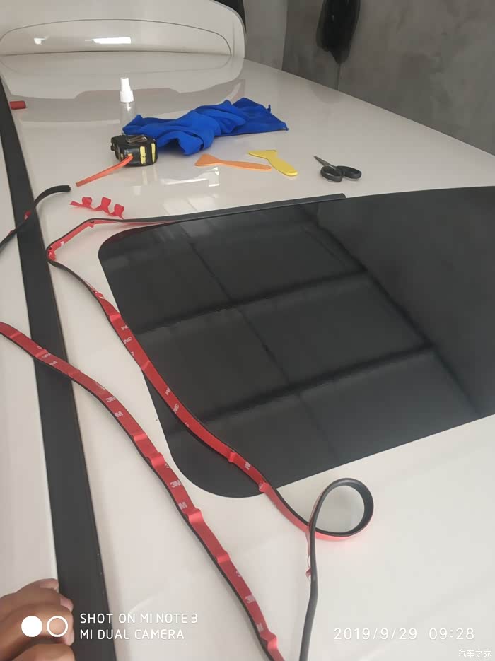 【图】终于忍不了这天线了!已经拆了_宝骏310w论坛_汽车之家论坛