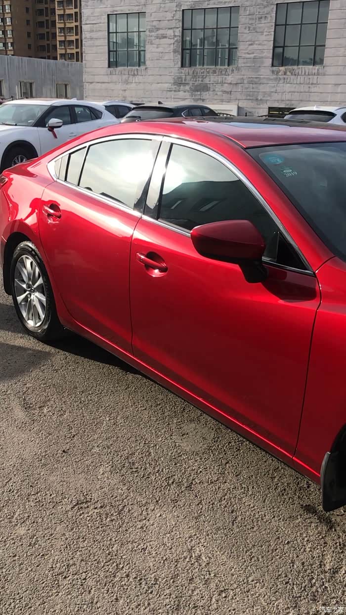 魂动红喷漆看出色差算我输