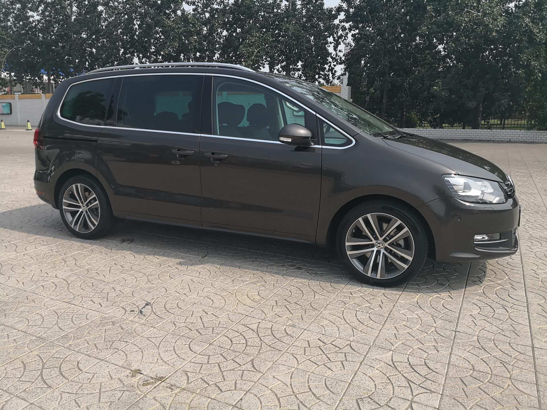 夏朗380晨空蓝外观小改总结(氙气,轮毂,银耳,改色膜)