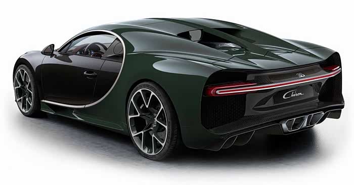 布加迪chiron颜色真漂亮