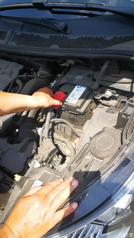 【图】更换电瓶 汤浅ln3_标致5008论坛_汽车之家论坛
