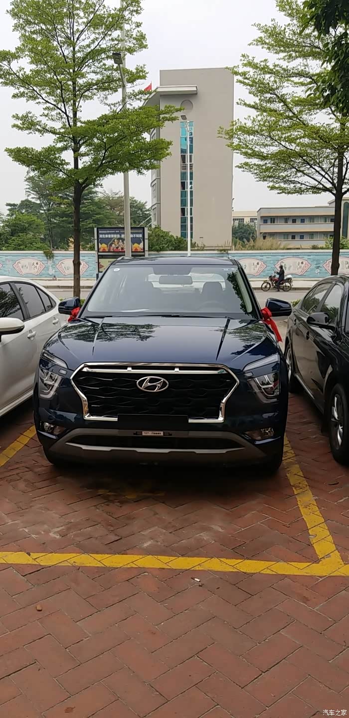 【图】有没有车友买水鸭蓝颜色!_北京现代ix25论坛_汽车之家论坛